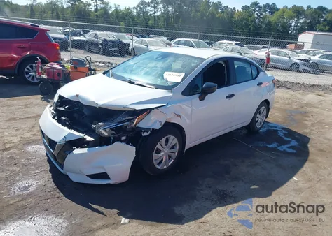 2020 Nissan Versa S Xtronic Cvt из США, поврежденный, VIN 3N1CN8DV7LL876626